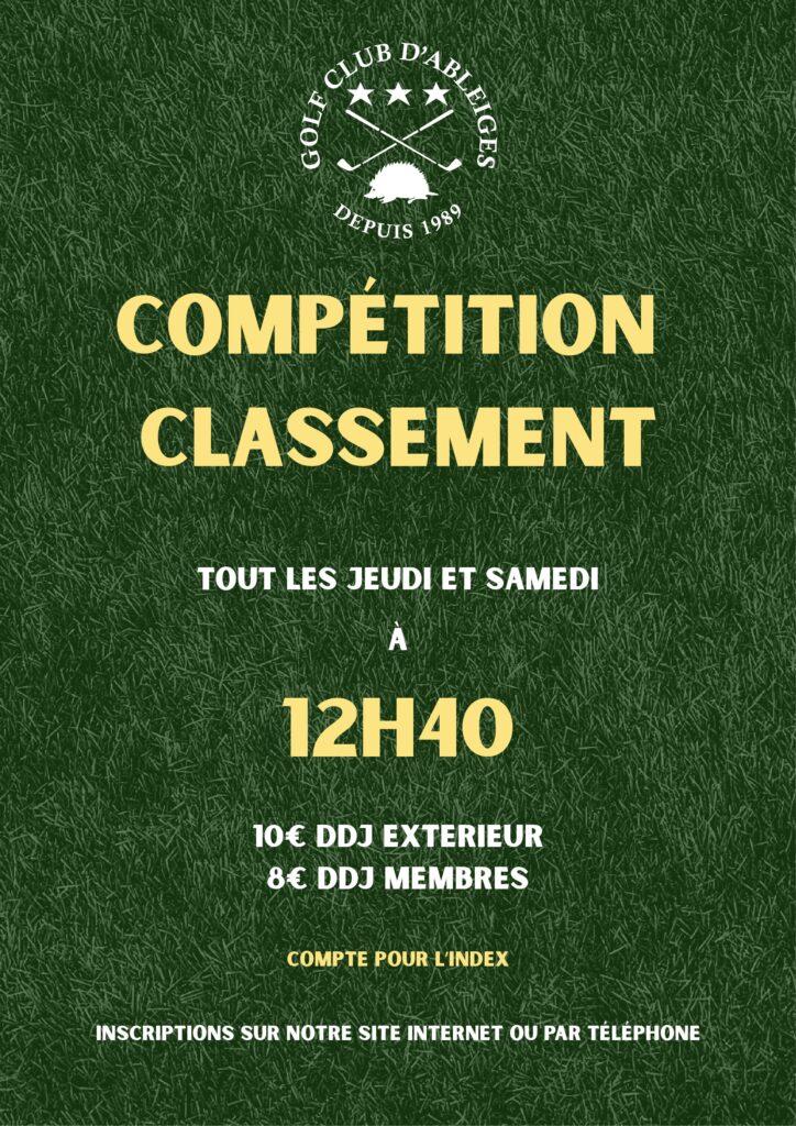 Affiche Golf Club Balle Golf Illustre Vert 1 Pdf 724x1024